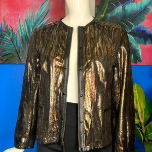 Reversible Leather Jacket